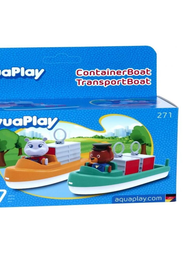 Aquaplay Bateau porte-conteneurs et de transport N/A - Kiabi