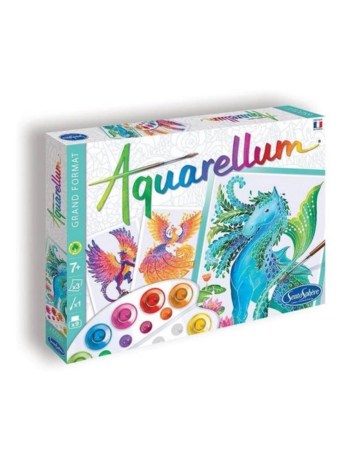 Aquarellum : Animaux mythiques - Kiabi