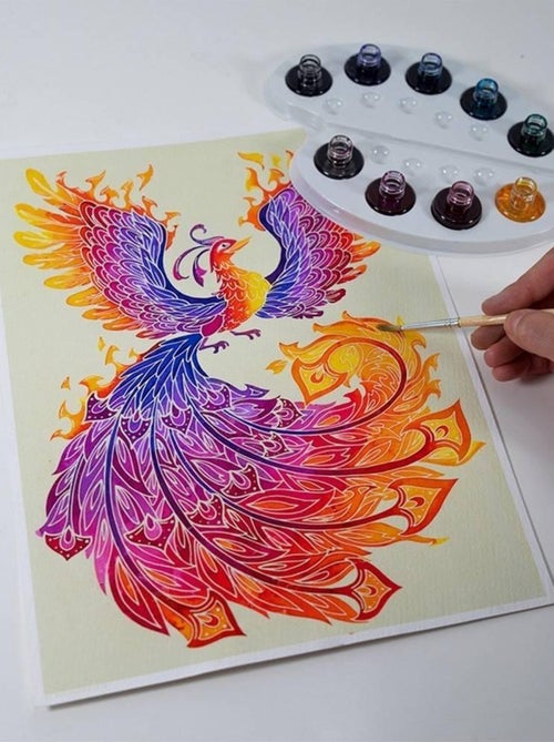 Aquarellum : Animaux mythiques - Kiabi