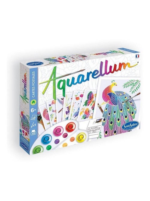 Aquarellum Cartes Postales Animaux - Kiabi