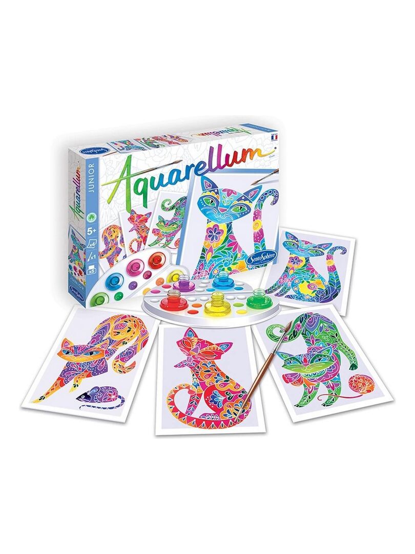 Aquarellum Junior - Chats - N/A - Kiabi - 13.99€
