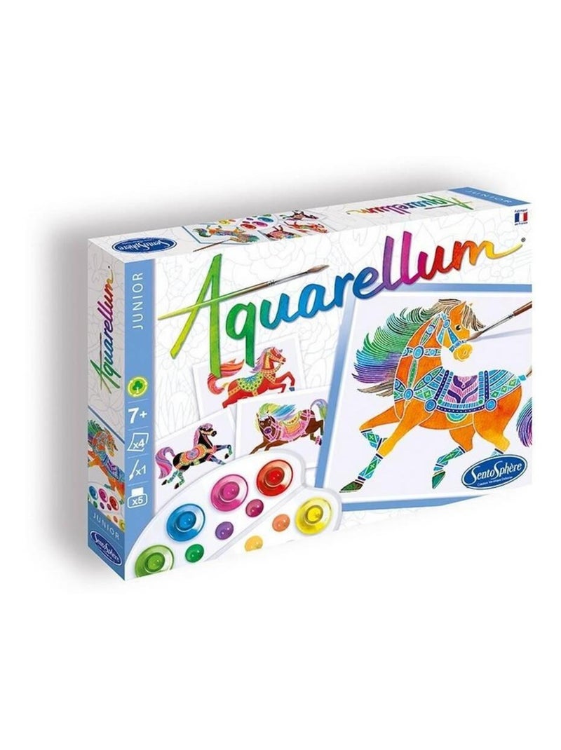 Aquarellum Junior Chevaux Bleu - Kiabi