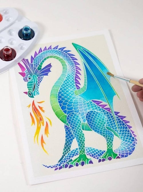 Aquarellum Junior : Dragons - Kiabi