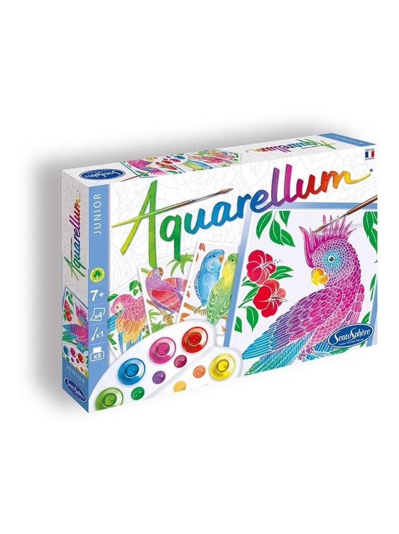 Aquarellum Junior Perroquets Bleu - Kiabi