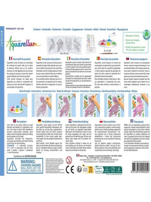Aquarellum Junior Perroquets - Kiabi