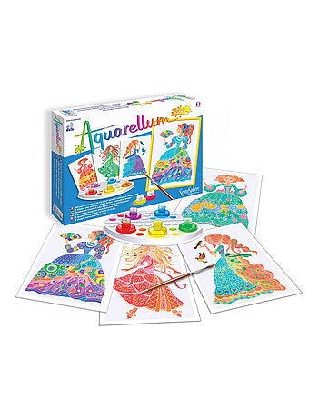 Aquarellum Junior : Princesses Fleurs