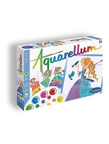Aquarellum Junior : Princesses Fleurs