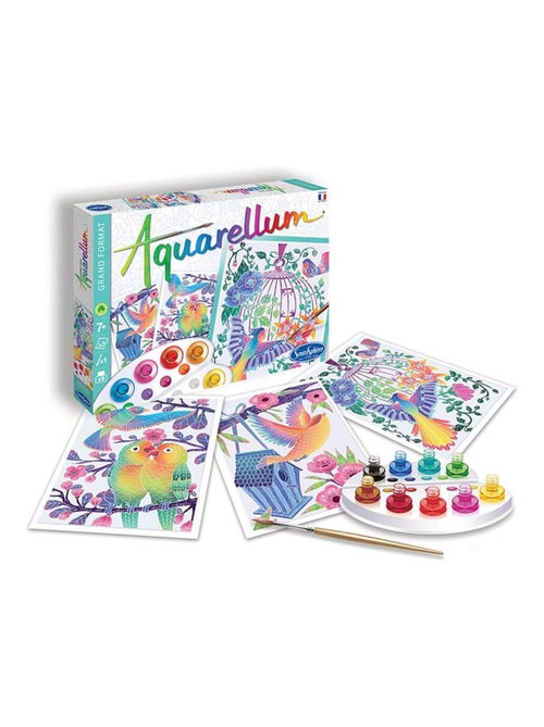 Aquarellum : Les Oiseaux s'envolent - Kiabi