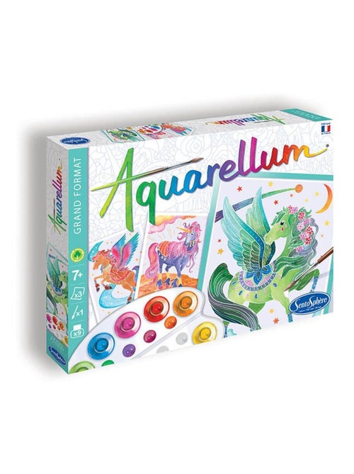 Aquarellum Licornes et Pégases - Kiabi