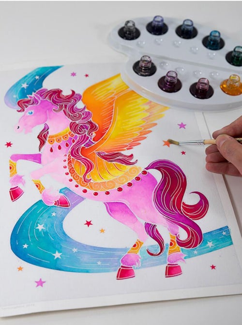 Aquarellum Licornes et Pégases - Kiabi