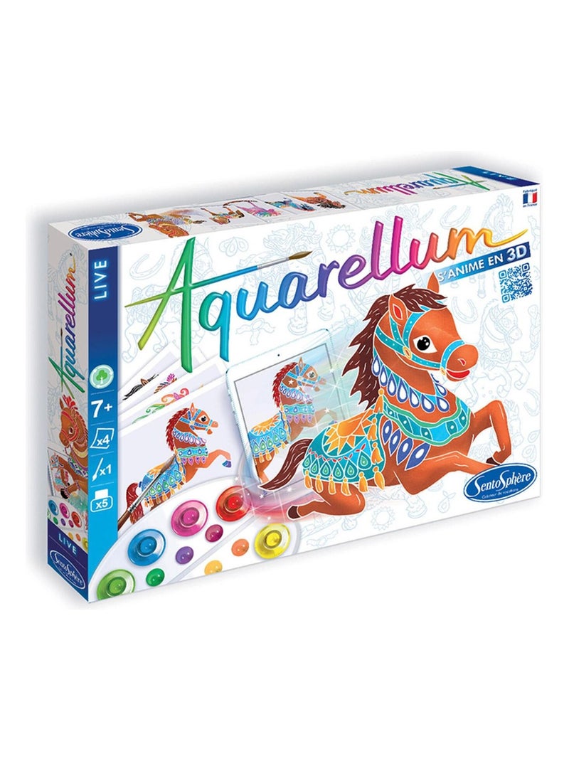 Aquarellum Live : Chevaux N/A - Kiabi