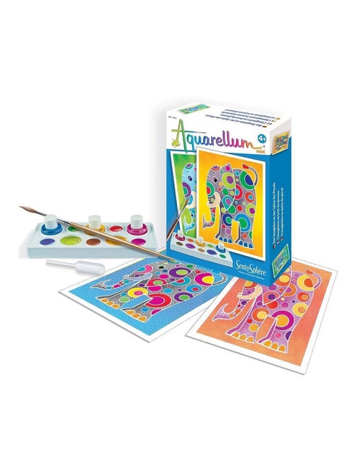 Aquarellum Mini : Eléphants - Kiabi