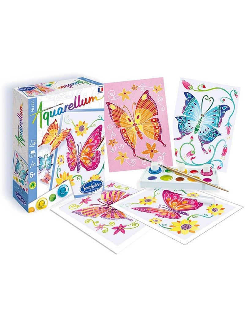 Aquarellum Mini Papillons Bleu - Kiabi