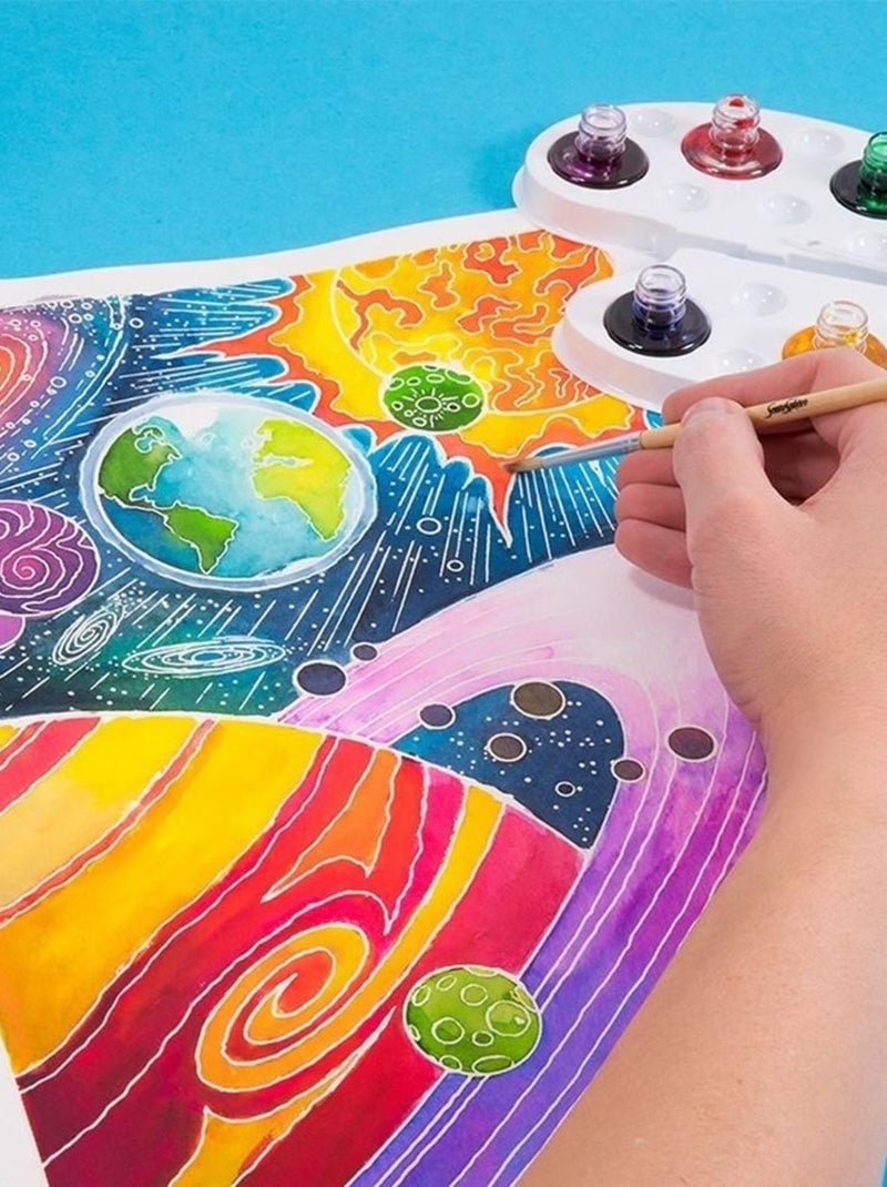 Aquarellum Phospho : Cosmos Bleu - Kiabi