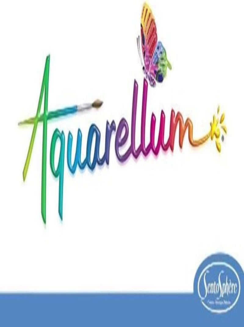Aquarellum Phospho : Licornes Bleu - Kiabi