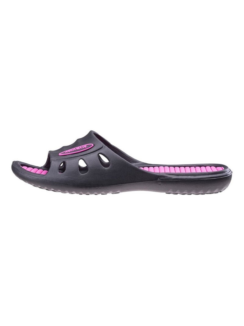 Aquawave - Claquettes MANUSA Noir Rose - Kiabi