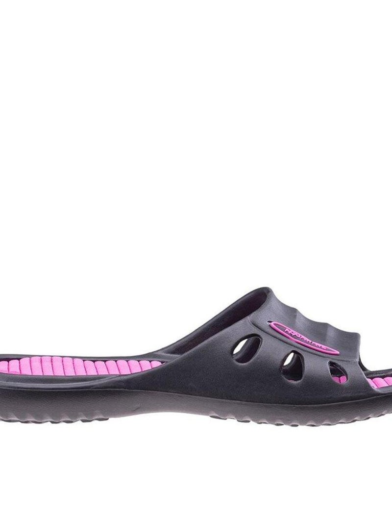 Aquawave - Claquettes MANUSA Noir Rose - Kiabi