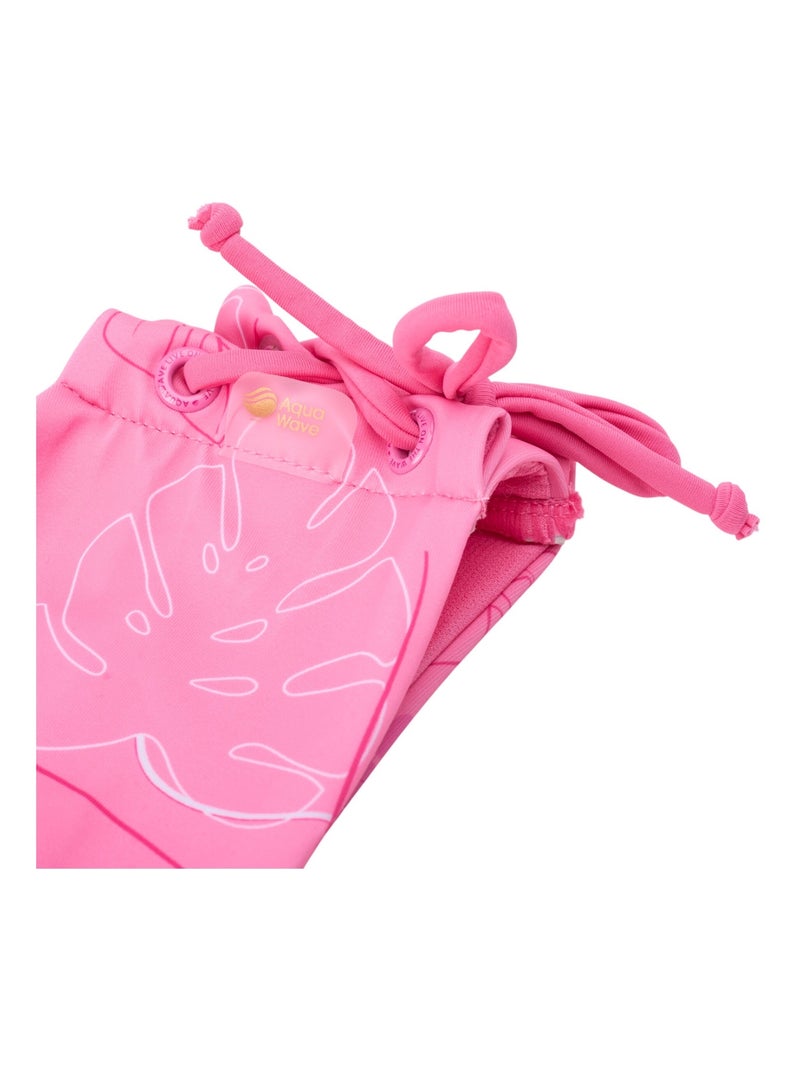 Aquawave - Ensemble Maillot de bain 2 pièces style Feuille de philodendron HALI Rose - Kiabi
