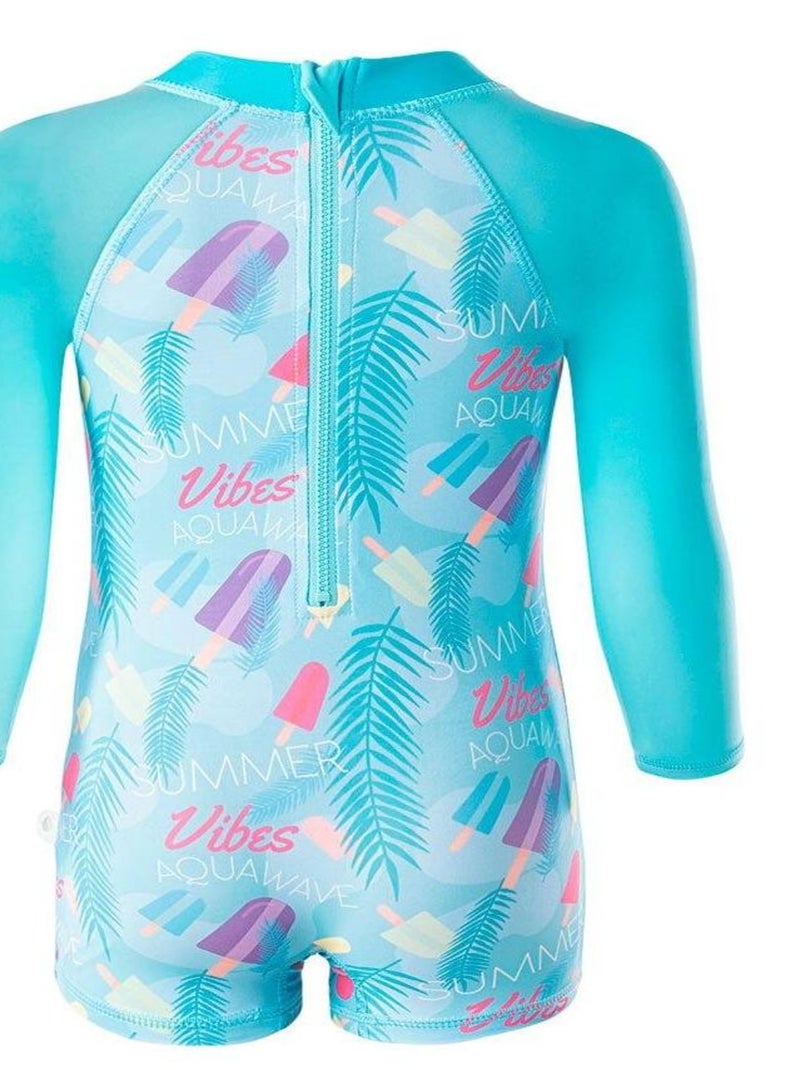 Aquawave - Haut de bain anti-irritation UVIO - Bébé Bleu - Kiabi