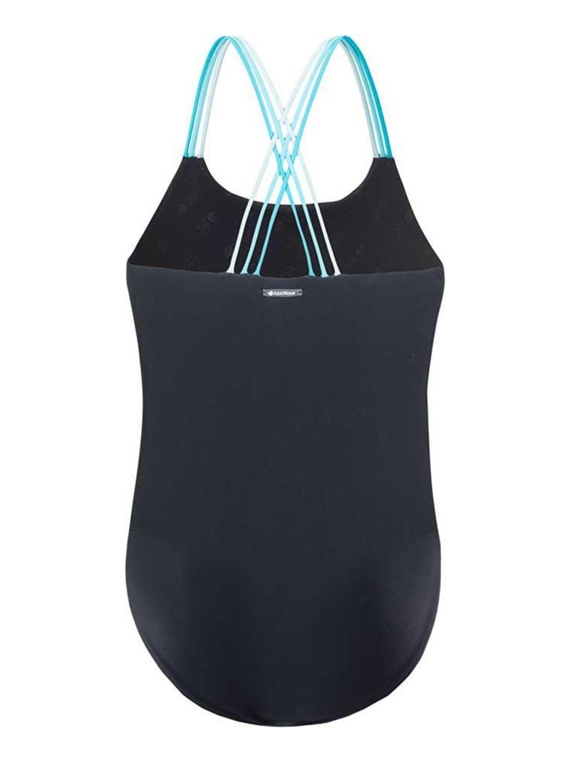 Aquawave - Maillot de bain 1 pièce HARMA Noir Bleu - Kiabi