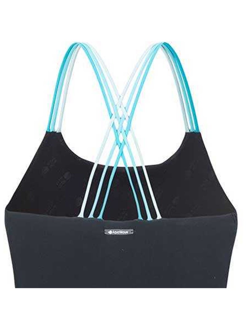 Aquawave - Maillot de bain 1 pièce HARMA Noir Bleu - Kiabi