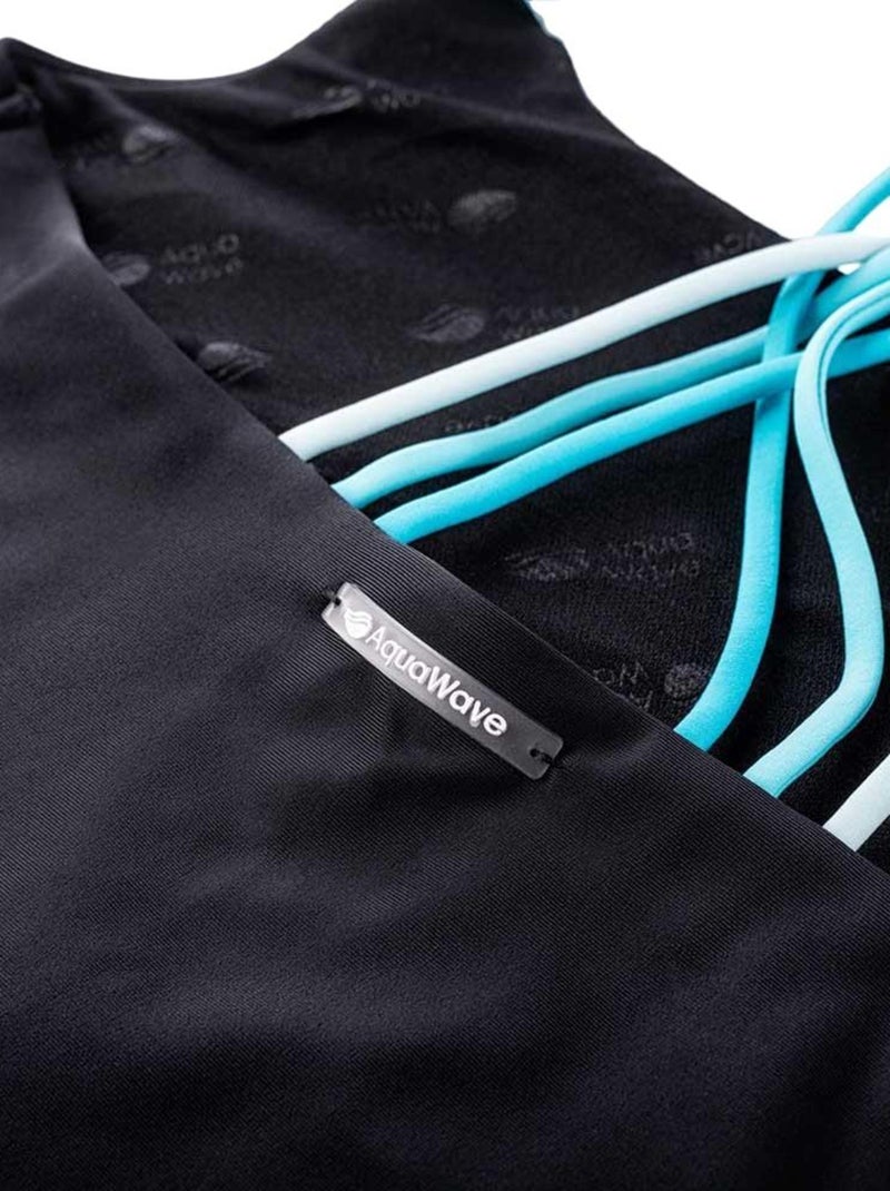 Aquawave - Maillot de bain 1 pièce HARMA Noir Bleu - Kiabi
