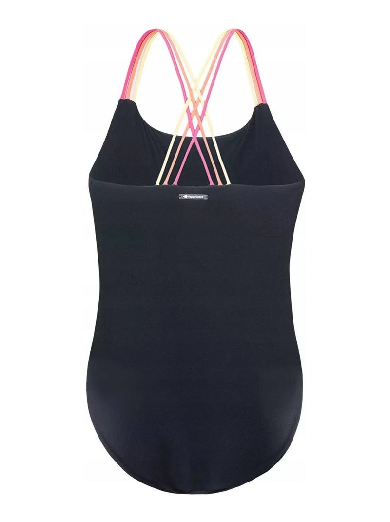 Aquawave - Maillot de bain 1 pièce HARMA Noir Rose - Kiabi