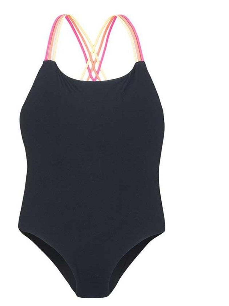 Aquawave - Maillot de bain 1 pièce HARMA Noir Rose - Kiabi