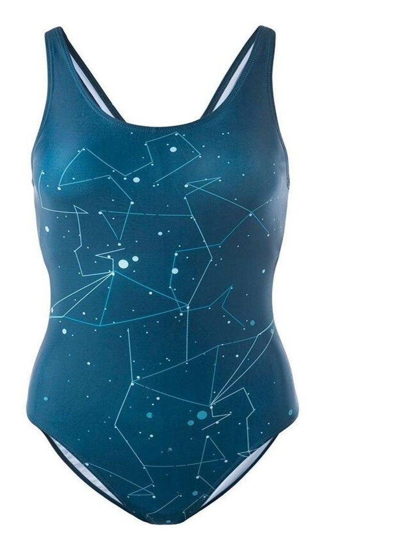 Aquawave - Maillot de bain 1 pièce LAIA Bleu pétrole - Kiabi