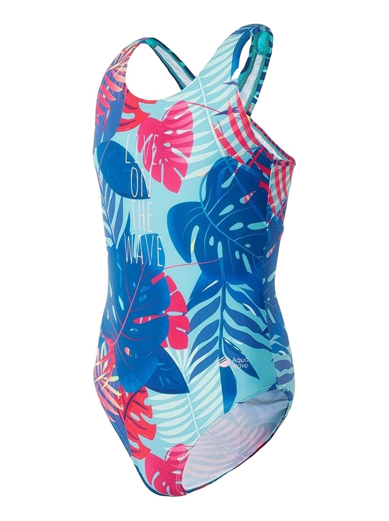 Aquawave - Maillot de bain 1 pièce SALAVA Bleu céladon - Kiabi