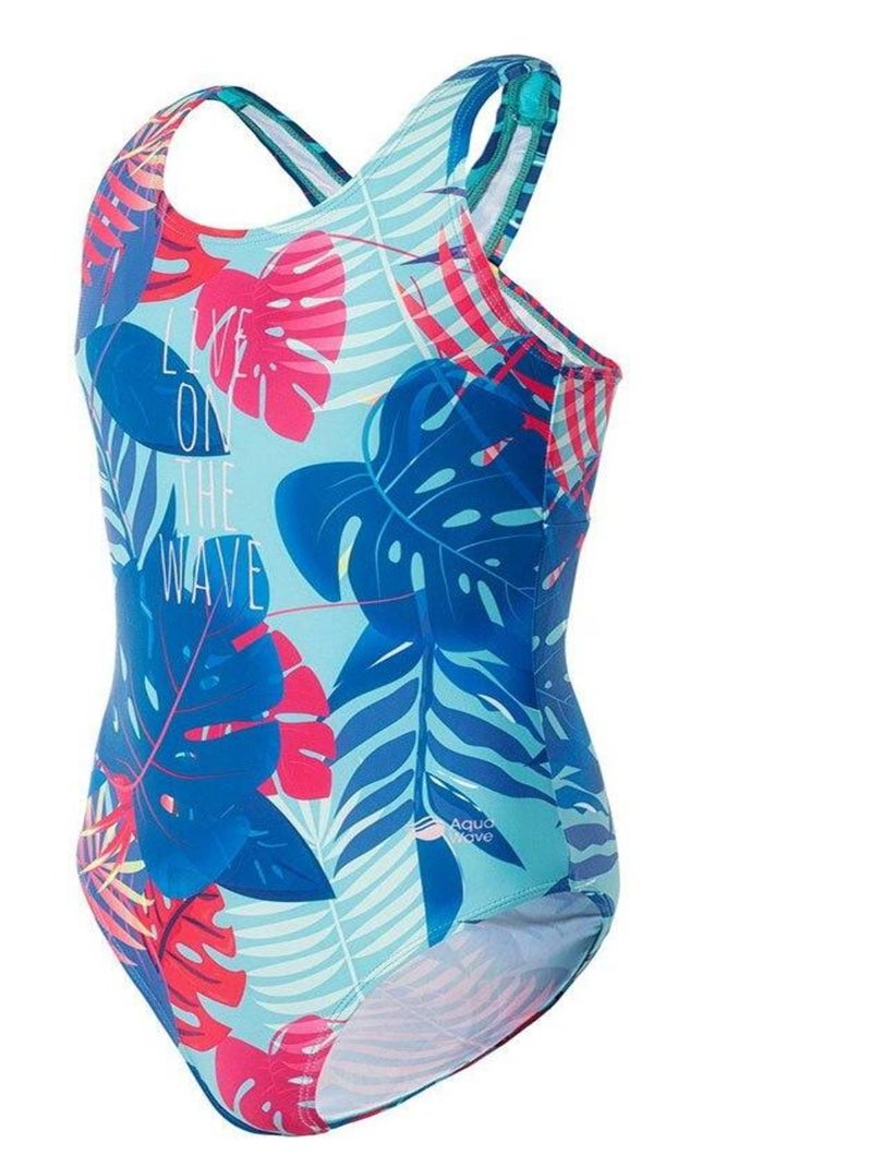 Aquawave - Maillot de bain 1 pièce SALAVA Bleu pétrole - Kiabi