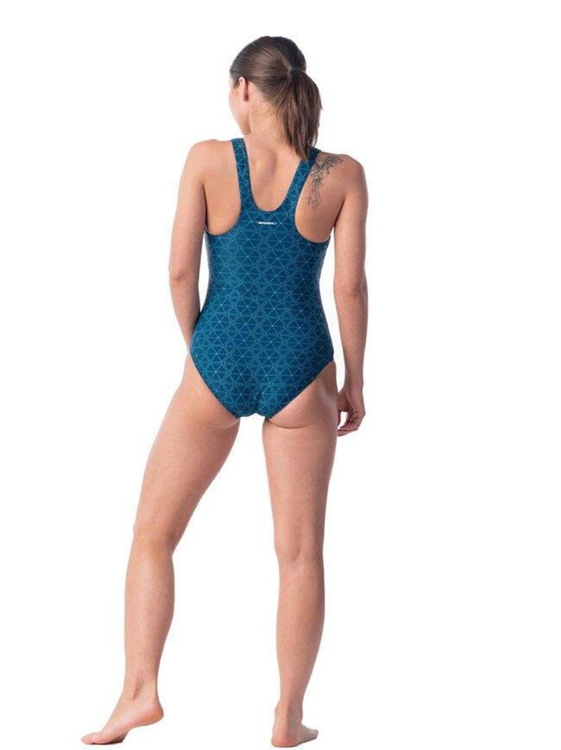 Aquawave - Maillot de bain 1 pièce SEAWEED Bleu pétrole - Kiabi