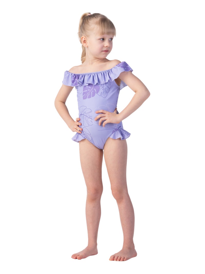 Maillot De Bain 2 Pièces Fille | Haut Brassière | Culotte Haute | Sport Et Classe | 90% Polyamide/10% Elasthanne