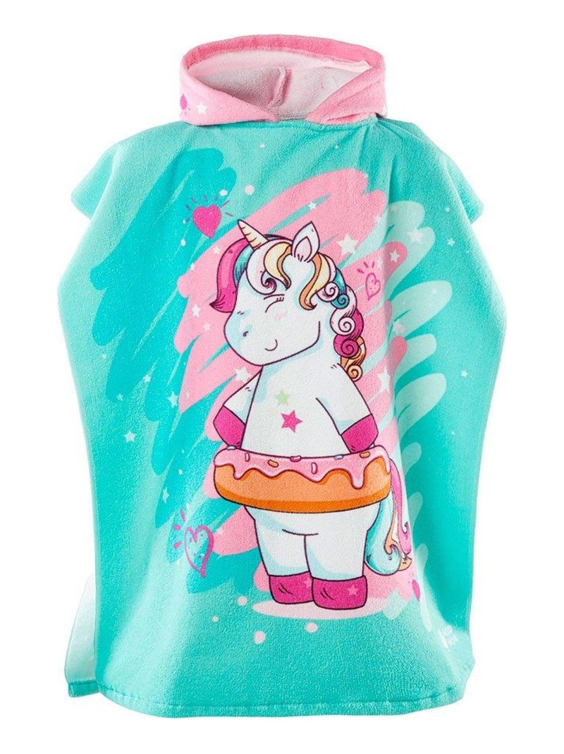 Aquawave - Poncho Bleu lagon - Kiabi