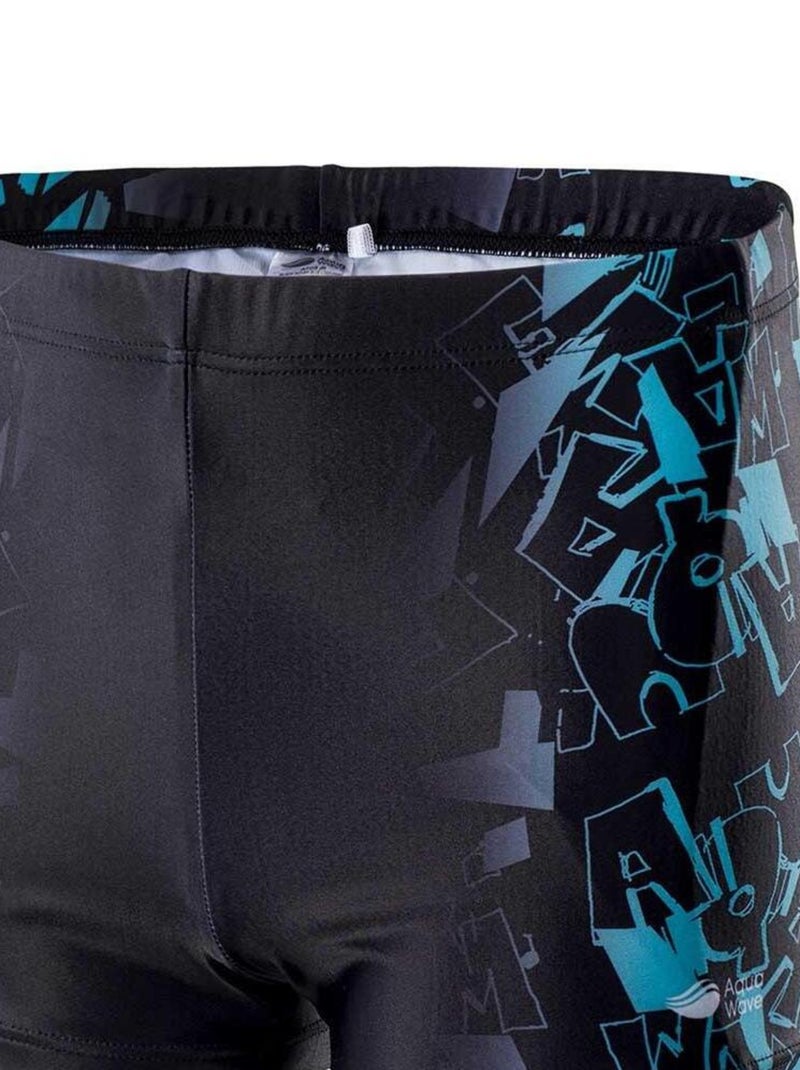 Aquawave - Short de bain ATOS Noir Bleu - Kiabi