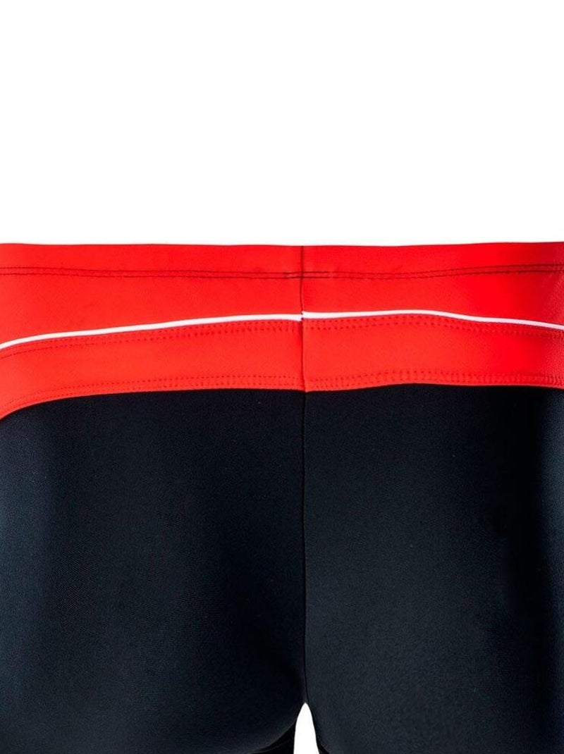 Aquawave - Short de bain HELDER Noir Rouge - Kiabi