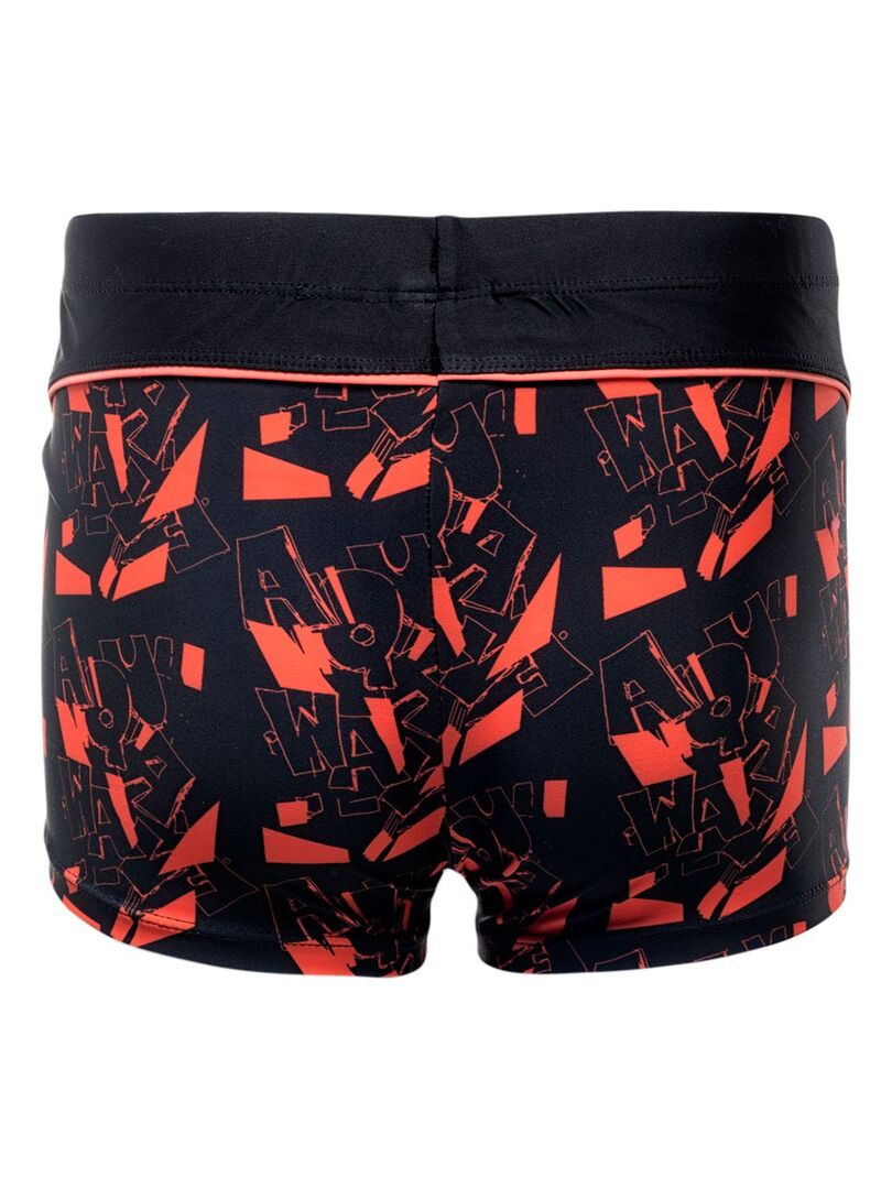 Aquawave - Short de bain IDARO Noir Orange - Kiabi