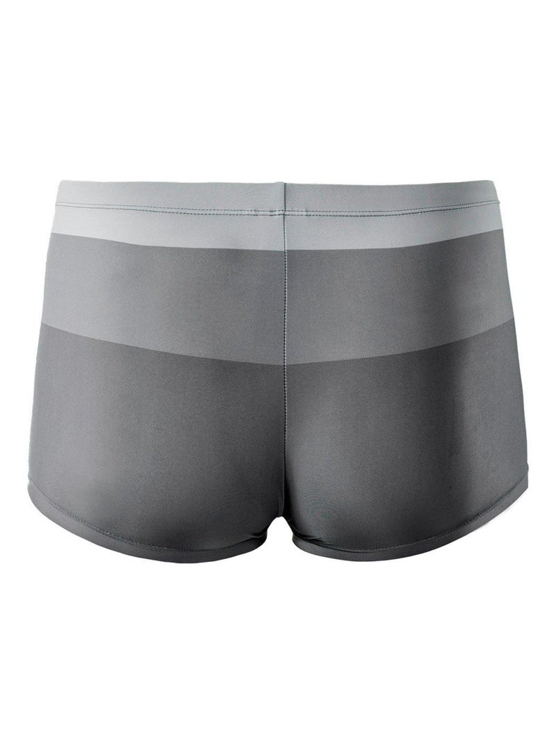 Aquawave - Short de bain motif/style à rayures Gris - Kiabi
