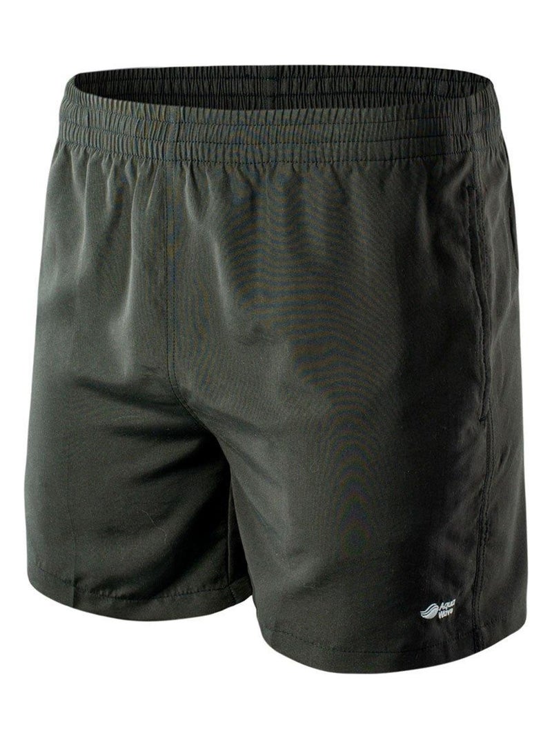Aquawave - Short de bain motif/style logo APELI Noir ébène - Kiabi