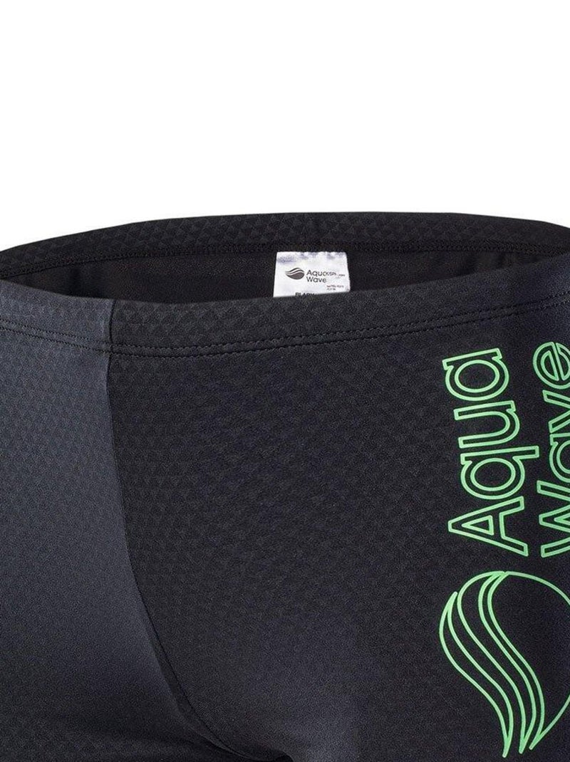 Aquawave - Short de bain motif/style logo BLARY Noir Vert - Kiabi