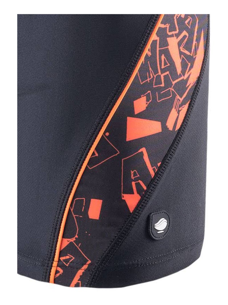 Aquawave - Short de bain motif/style logo FIERO Noir ébène - Kiabi