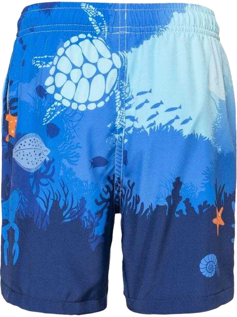 Aquawave - Short de bain motif/style Vie aquatique BALI Bleu - Kiabi