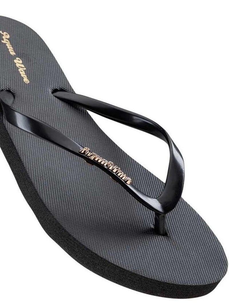 Aquawave - Tongs CRYSTAL Noir - Kiabi