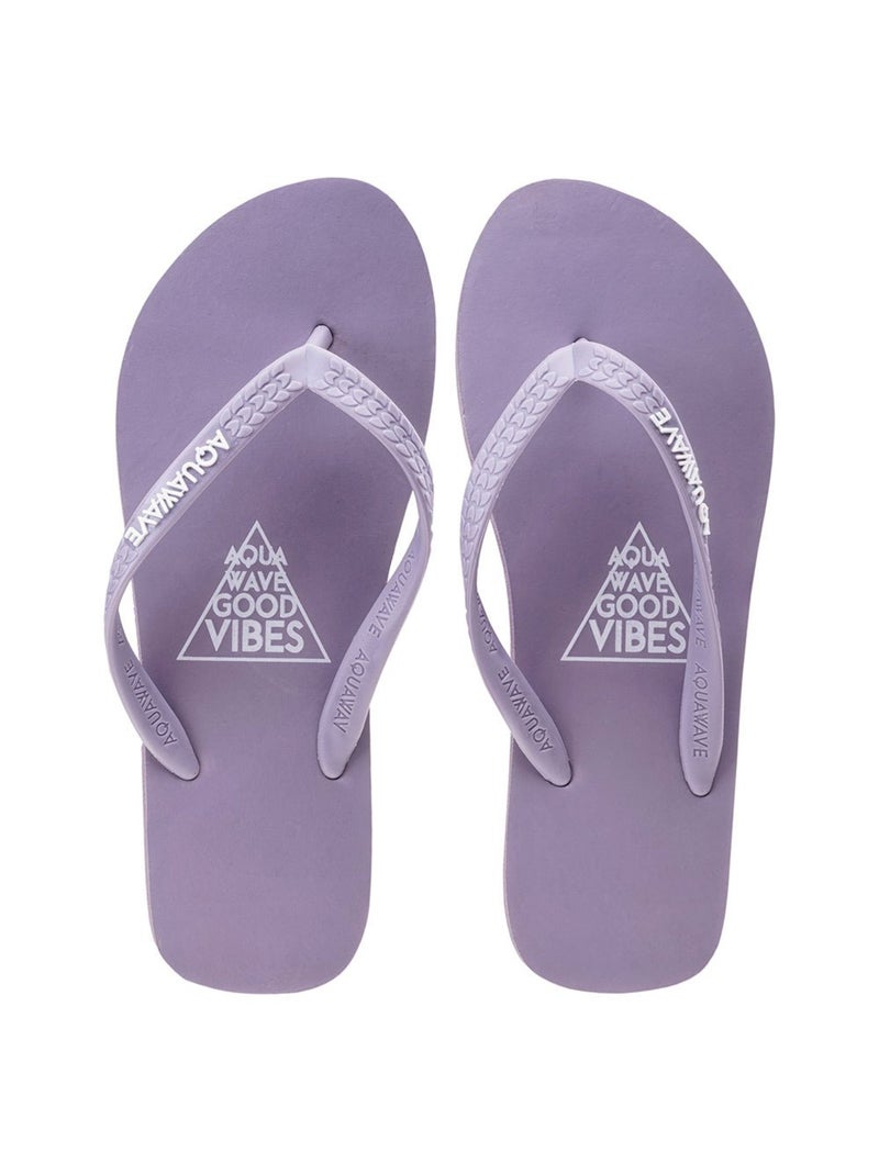 Aquawave - Tongs motif/style logo BAVA Lavande - Kiabi