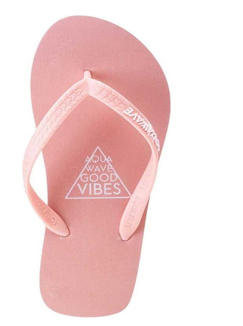 Aquawave - Tongs motif/style logo BAVA Rose clair - Kiabi