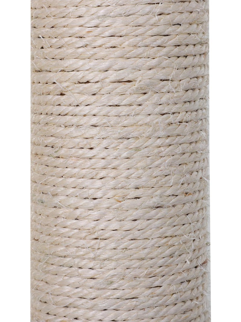 Arbre à chat 3 griffoirs, plateforme, hamac et boule suspendue Gris - Kiabi