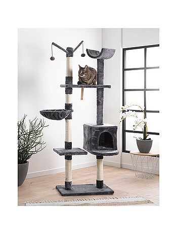 Arbre a chat 4 plateformes 160 cm