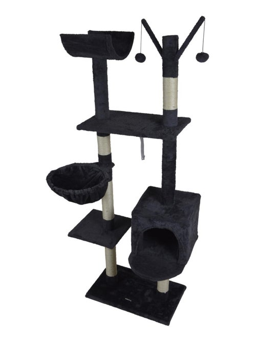 Arbre a chat 4 plateformes 160 cm - Kiabi