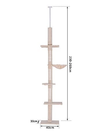 Arbre à chat 5 niveaux d'activités