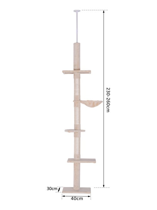 Arbre à chat 5 niveaux d'activités - Kiabi